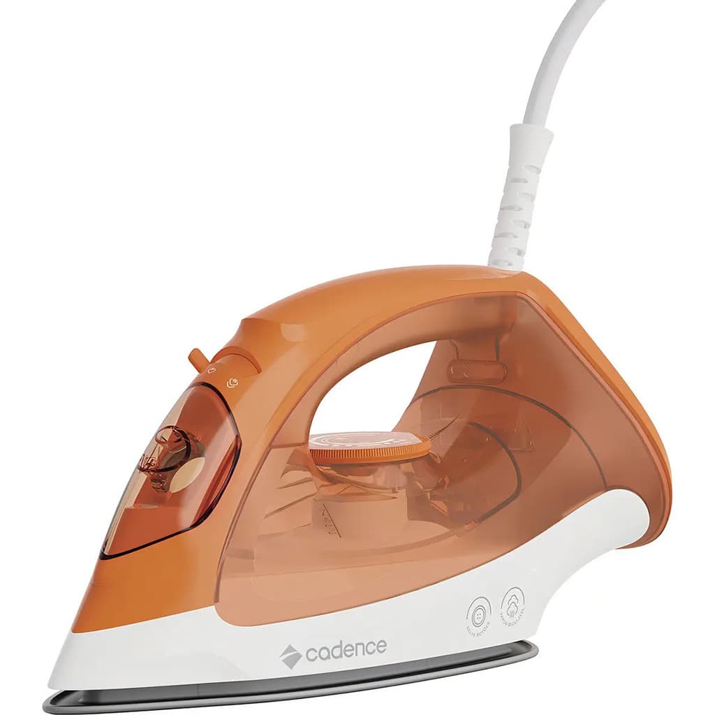 Ferro De Passar Vapor 2 Em 1 Laranja Iro210 Cadence 127V Ou 220V