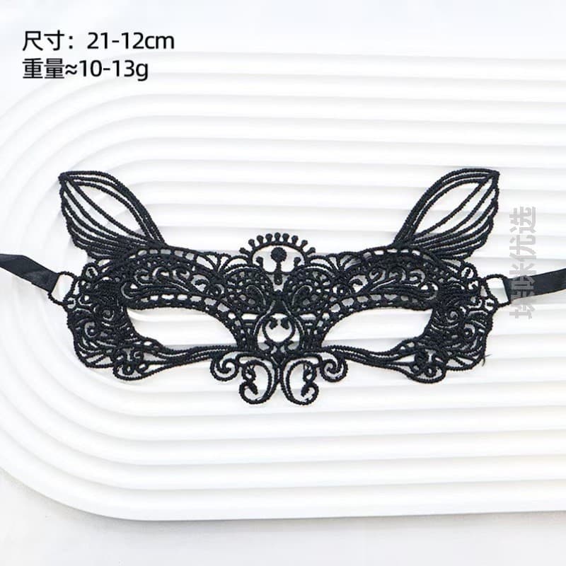 Máscara de festa de máscaras, decoração feminina, meia Face, máscara de renda, festa, decoração misteriosa, menina