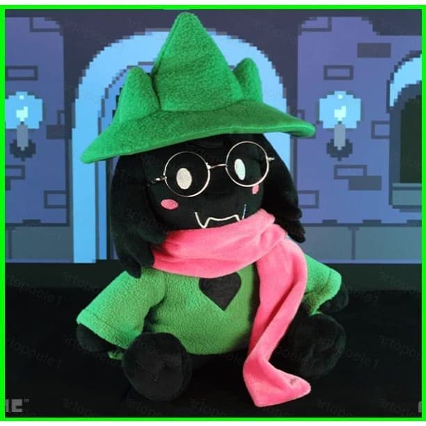 ST1 Brinquedos de Pelúcia Deltarune Ralsei Lancer Bonecas Recheadas Presente para Crianças Decoração de Casa Almofada de