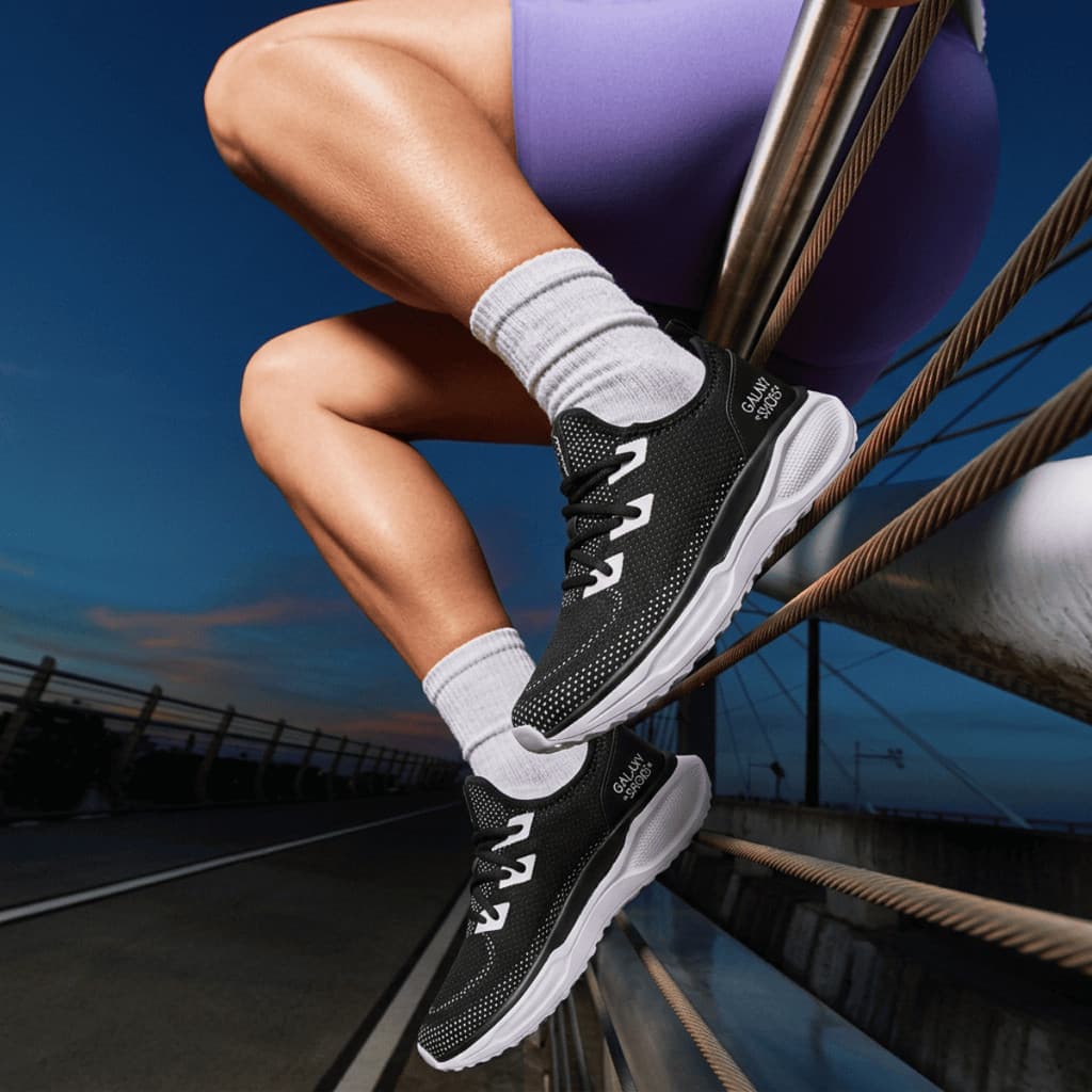 Tênis Feminino Corrida Academia Caminhada Confortável Leve Macio Ideal Para Uso Diário Esportes