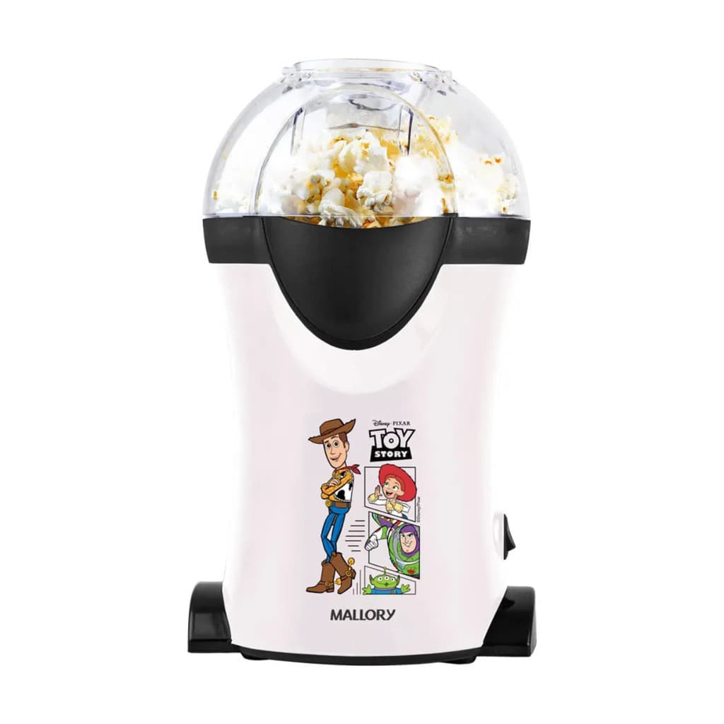 PIPOQUEIRA ELETRICA COM COPO MEDIDOR BRANCA MALLORY TOY STORY 127V SEM OLEO
