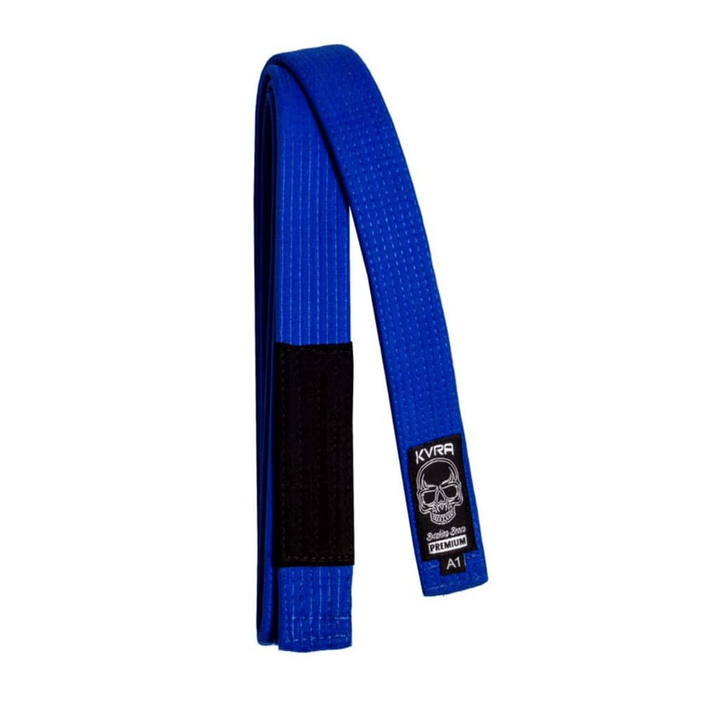 Faixa de Jiu Jitsu KVRA Premium Azul