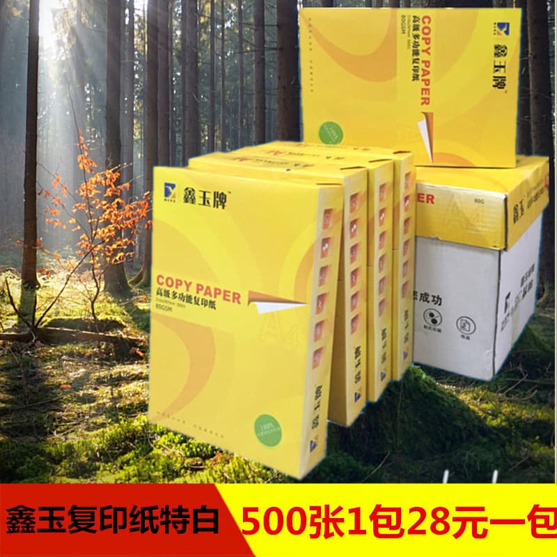 Xinyu marca a4 papel Premium multifuncional cópia papel 80g escritório papel especial 2500 folhas uma caixa frete grátis
