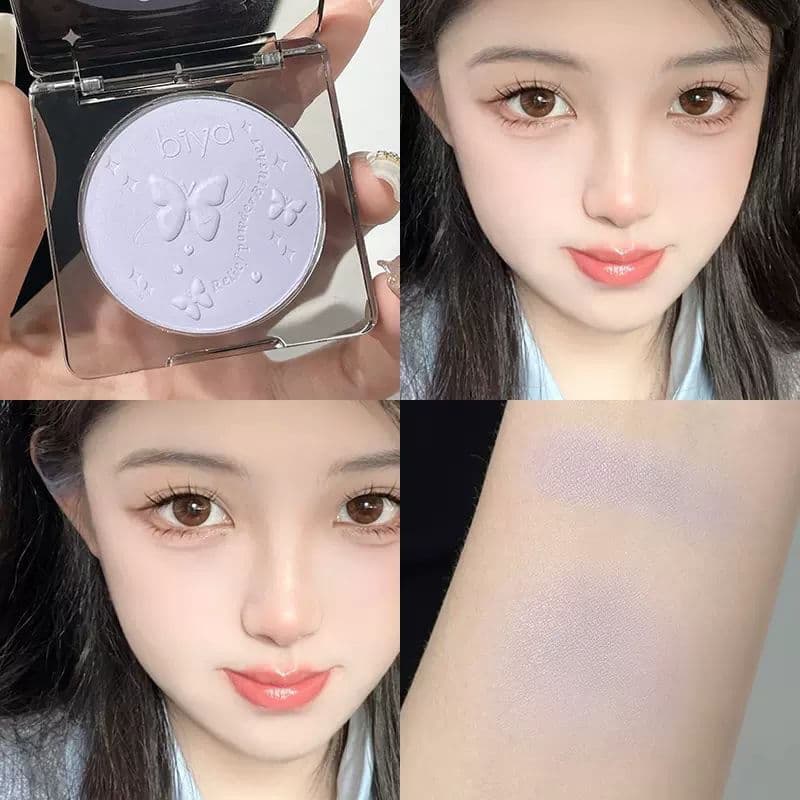 Expansão Blue Blush Whitening Tender ~ Cool Sweet Cold Feeling Maquiagem ~ Levemente bêbado em relevo monocromático sol