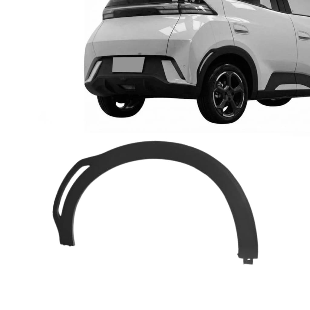 Alargador Moldura Friso Paralama Traseiro Direito Byd Dolphin Mini 2023 2024 2025 2026