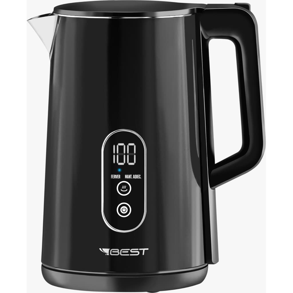 Chaleira Elétrica Best com Display Digital com Controle de Temperatura Preta 220V