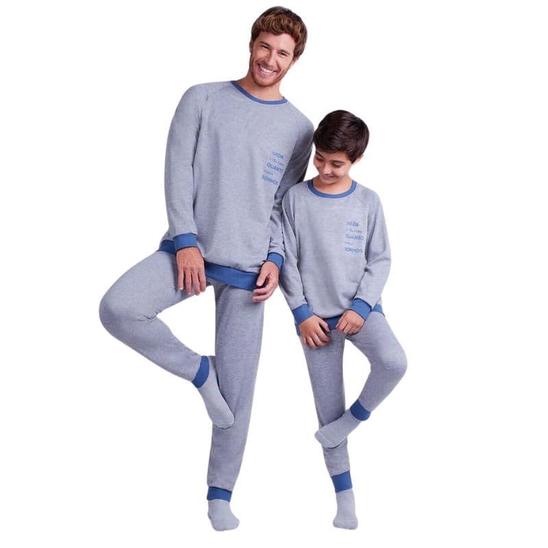 PIJAMA LUPO KM MOLETOM FAMILIA Ref. 20178-001