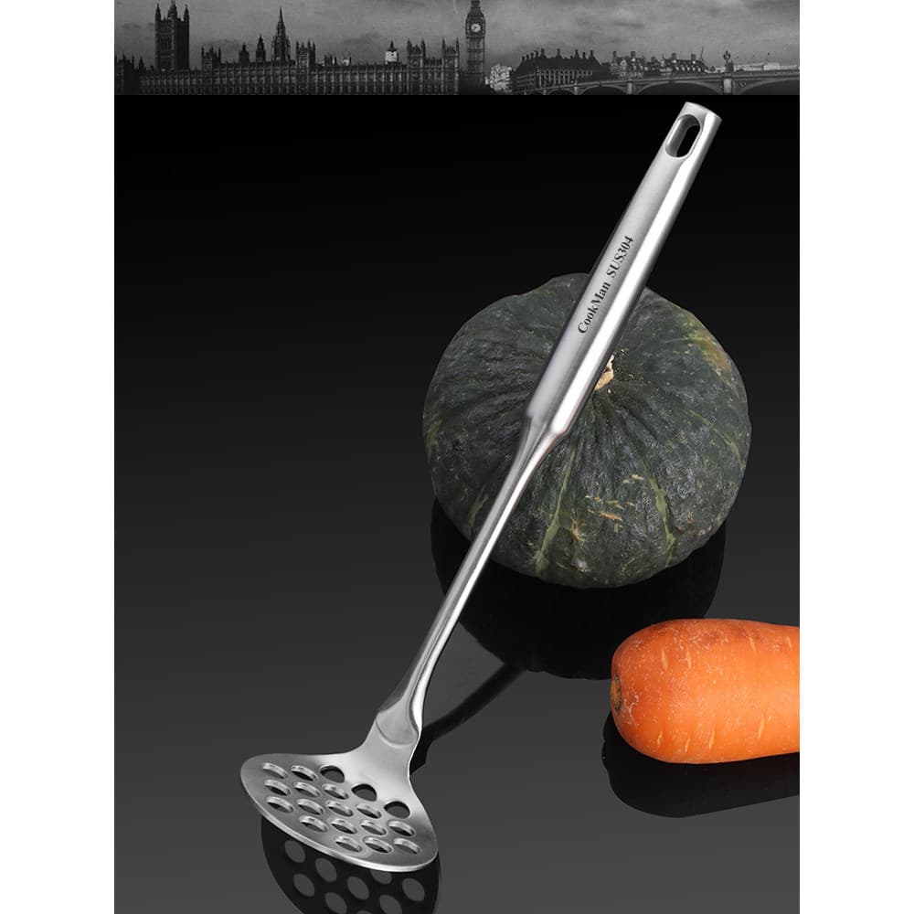 Prensador de batata picada de aço inoxidável 304, estilo alemão, prensa de batata roxa doméstica, suplemento alimentar p