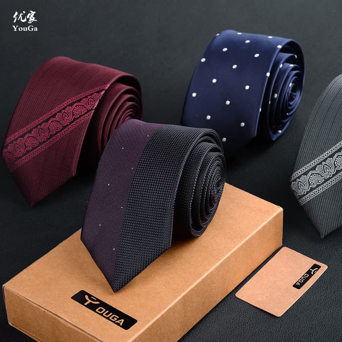 Frete grátis gravata moderna bordada padrão noivo gravata de casamento masculina Formal negócios versão coreana gravata