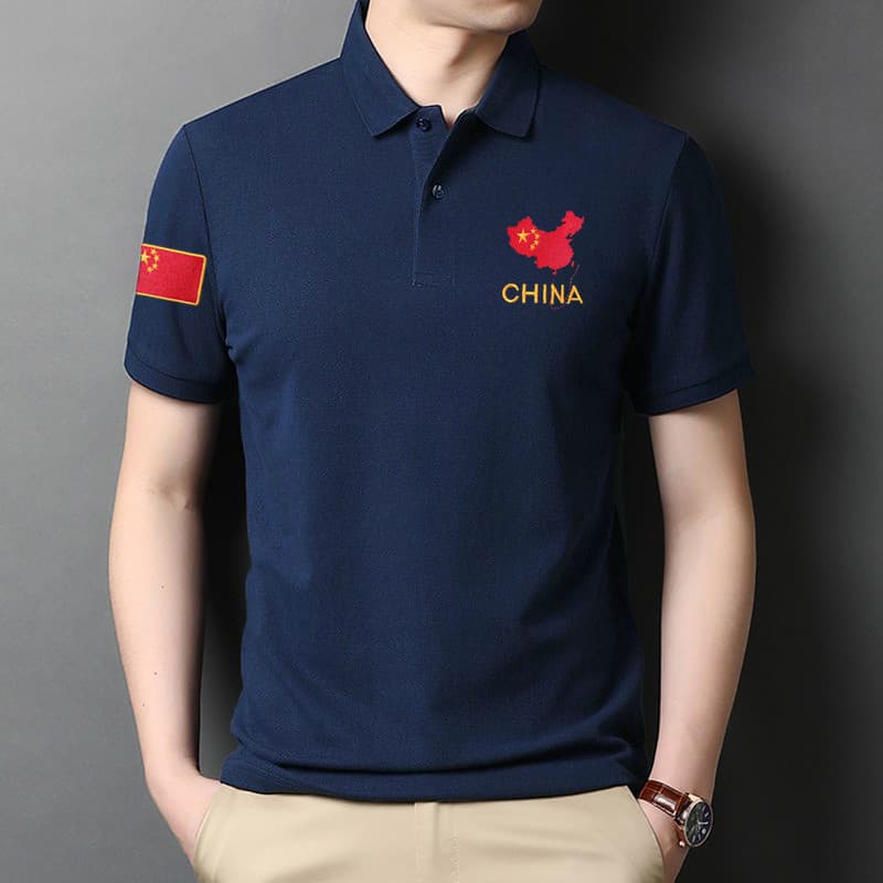 Fã militar estilo militar camisa polo da força aérea lapela de meia-idade manga curta meia manga camiseta masculina band