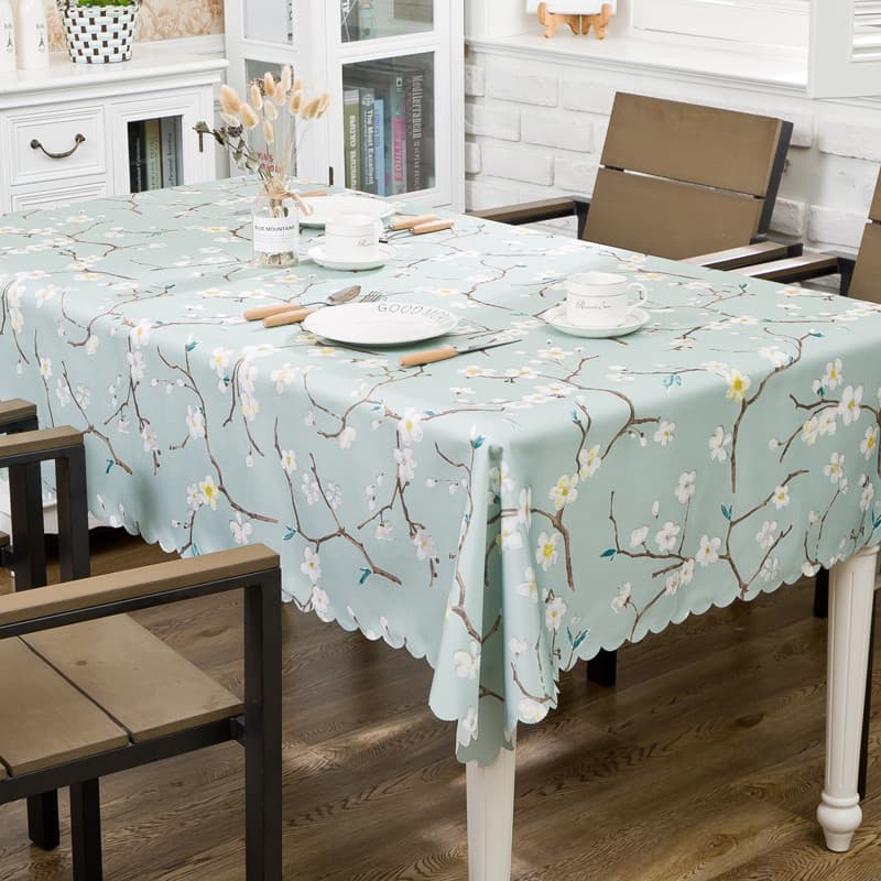 Toalha de mesa de tecido à prova d'água Pastoral, toalha de mesa, cadeira, almofada, mesa de café, corredor de mesa de j