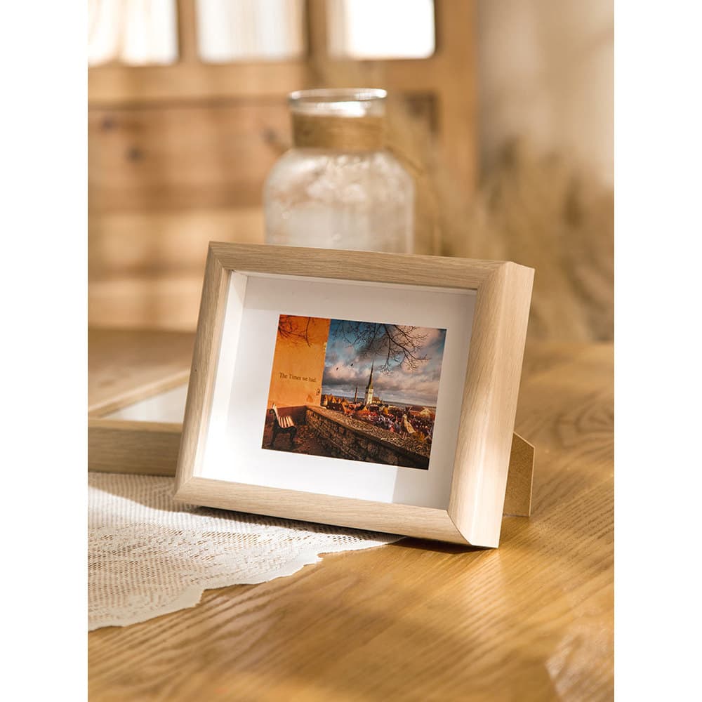 Moldura de foto oca tridimensional simples nórdica 23cm 27cm 33cm 40cm para pendurar na parede, lavagem de fotos mais po