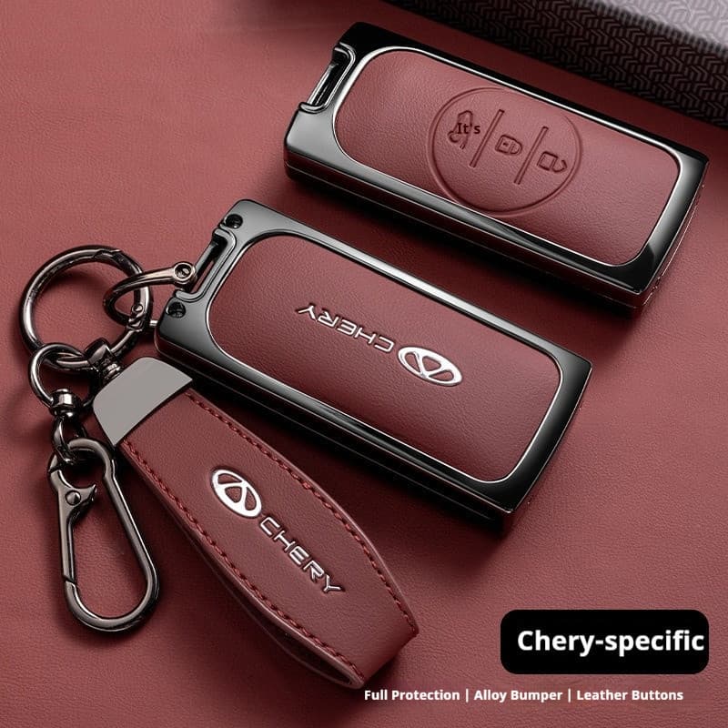 Compatível com CHERY Tiggo7pro 5X Tiggo 3X Tiggo 7 Tiggo 5 Tiggo 3 EXEED LX/TXL Capa de Chave Cobertura Total Unissex 48