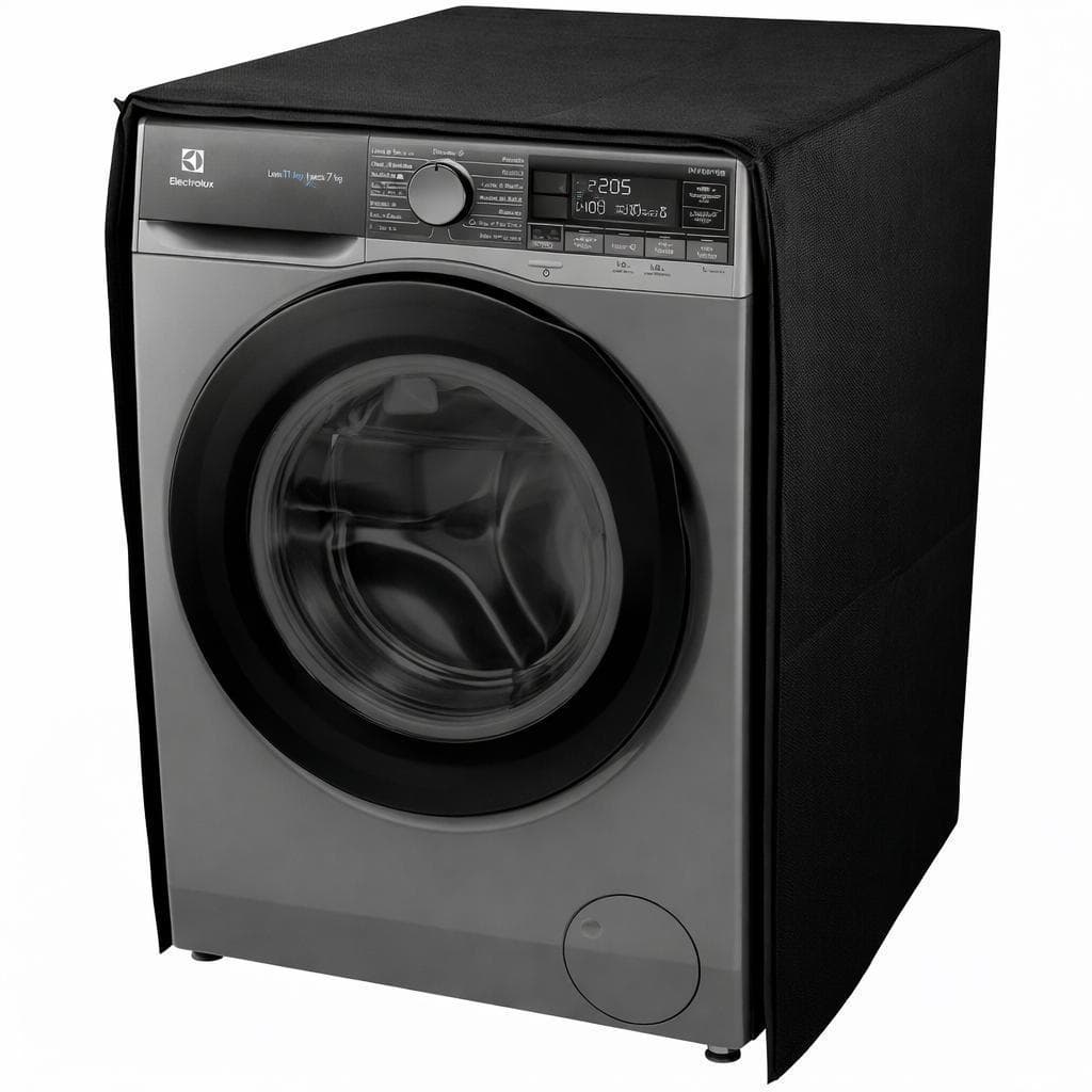 Capa Para Lava e Seca Electrolux LSW LSP 11kg Flanelada e Impermeável com Abertura em Zíper