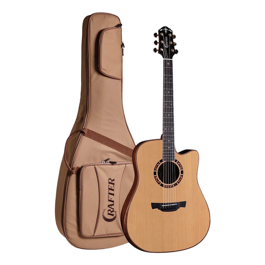Violão Crafter Folk D-17CE PRO Natural c/ Bag Original