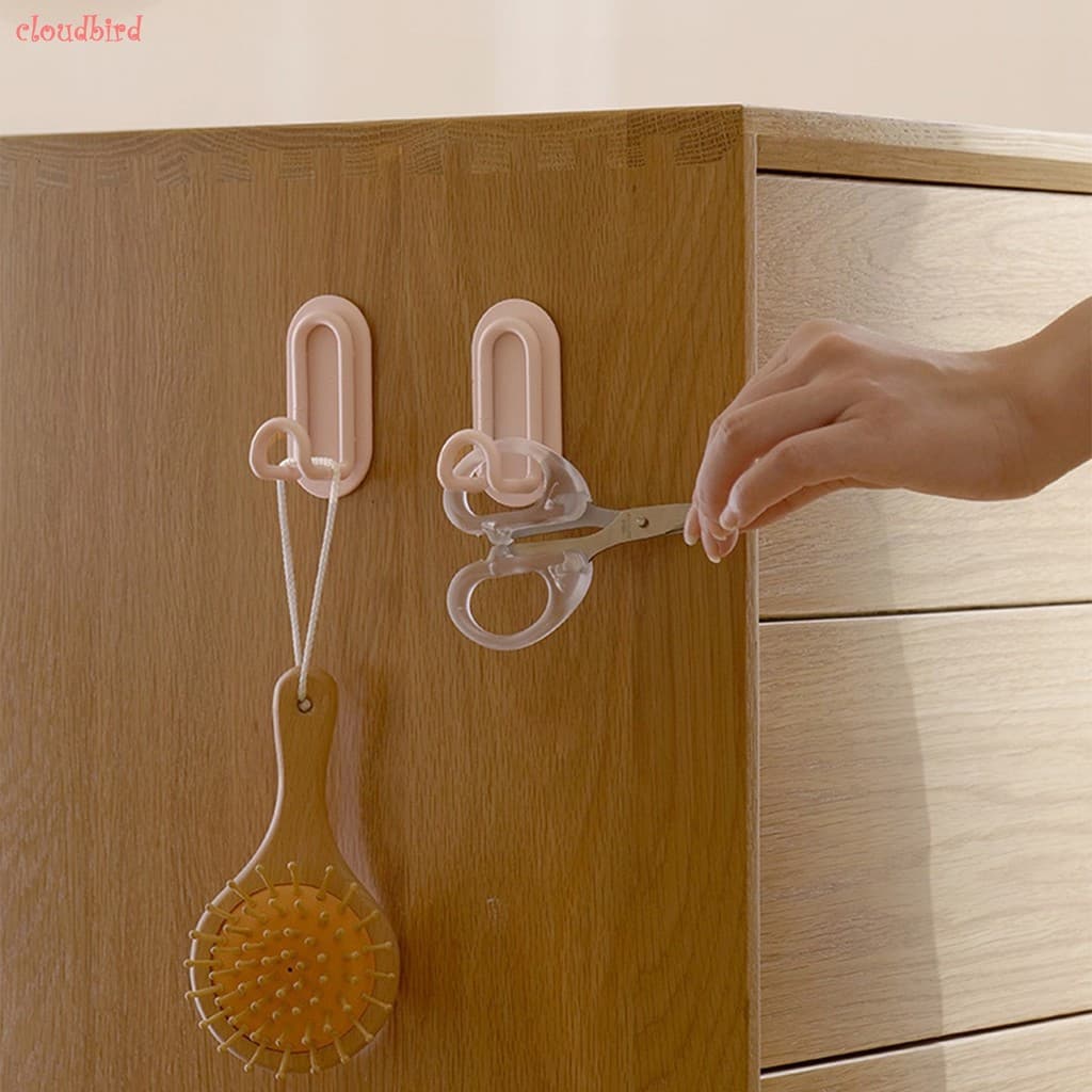 Gancho Autoadesivo De Parede , Durável , Economizador De Espaço , Toalhas , Ganchos Para Cozinha , Sala De Estar , Quart