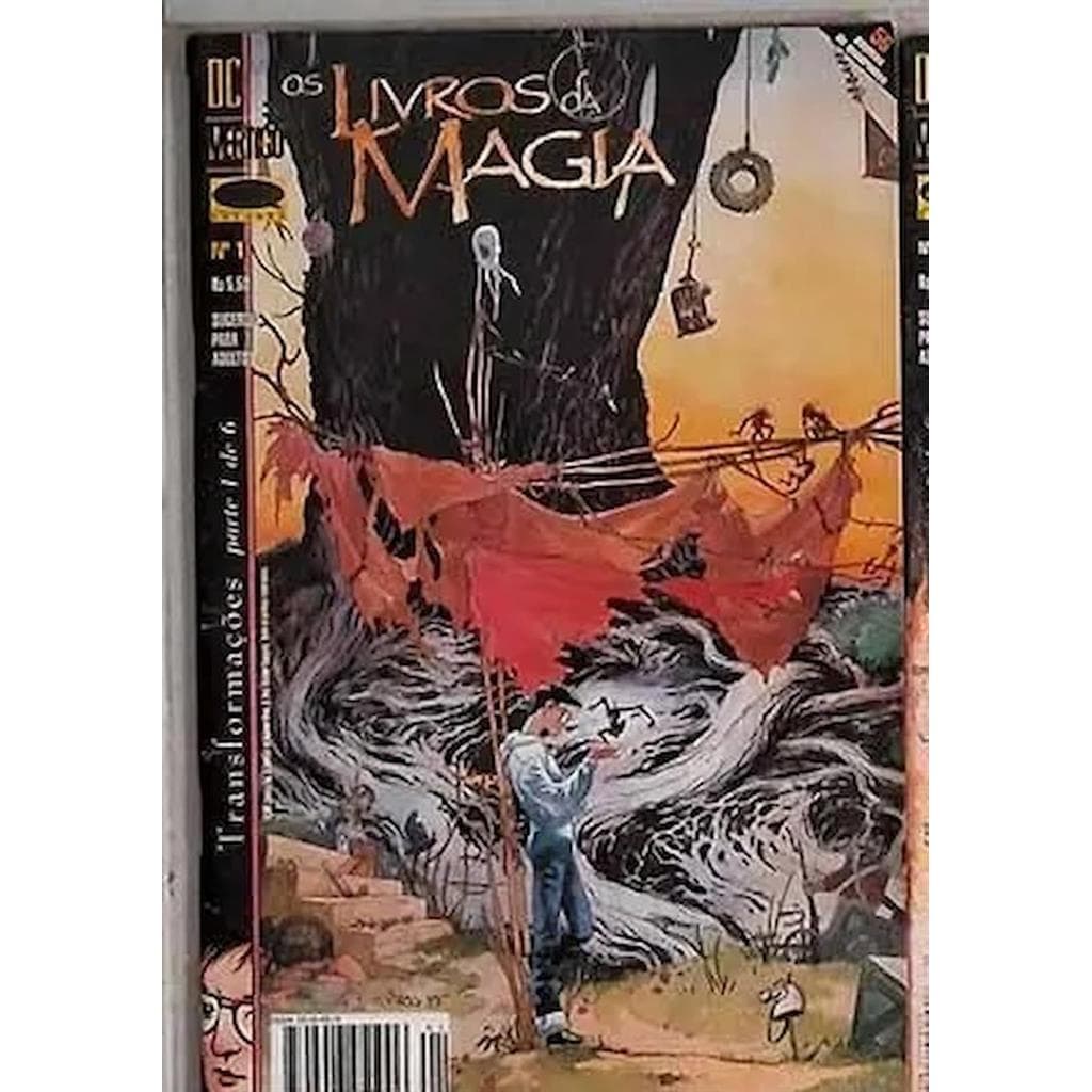 Os Livros da Magia -  5 volumes autor editora tudo em quadrinhos