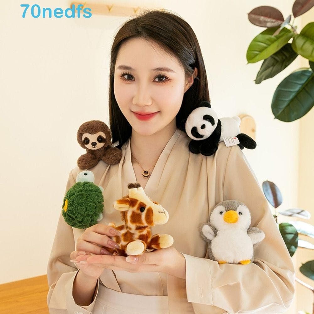 NEDFS Animais De Ombro Em Pé , Bonecos De Pelúcia Pinguim Tartaruga Brinquedo , Kawaii |