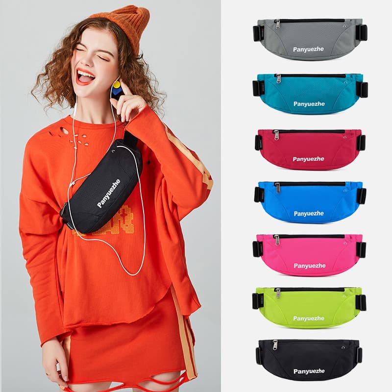 Esportes saco de cintura feminino correndo saco do telefone móvel masculino ao ar livre à prova dwaterproof água maraton