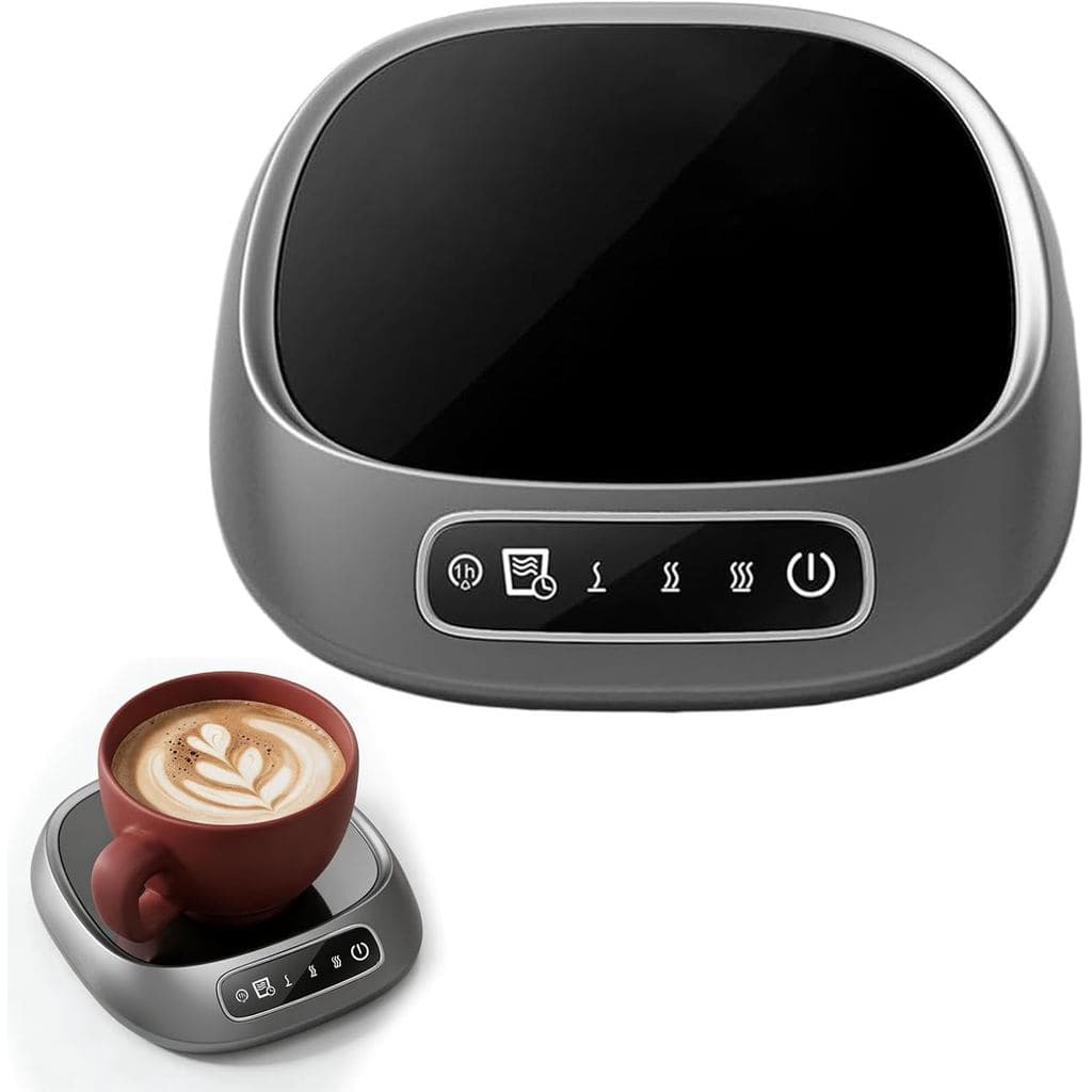 Aquecedor de Café Alimentado por USB, com Três Configurações de Temperatura Ajustáveis e Função de Desligamento Automáti