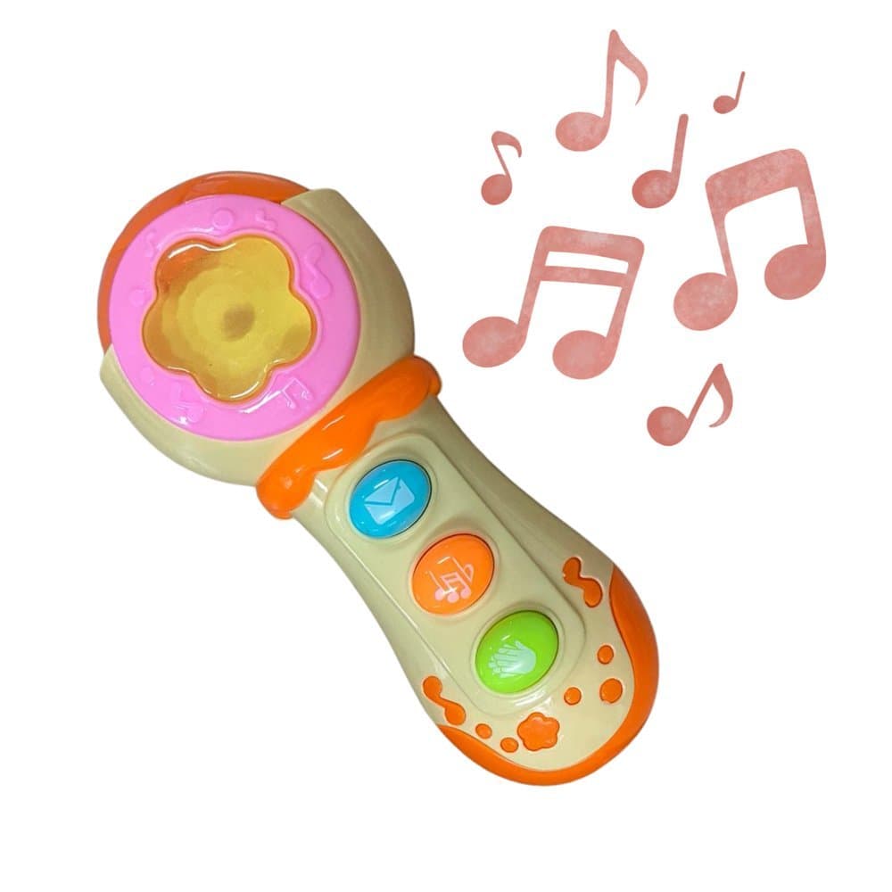 Brinquedo Mini Microfone Musical Infantil