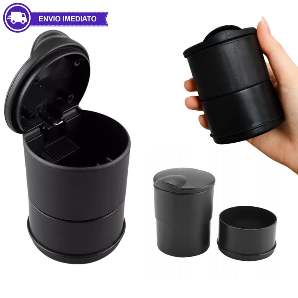 Lixeira Cinzeiro Automotivo Para Carro Porta Copos Universal