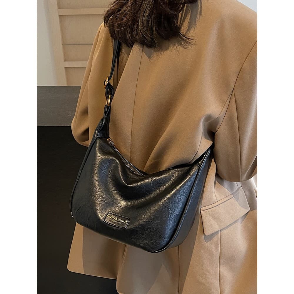 Bolsa mensageiro simples e macia deste ano, bolsa mensageiro 2025, novo estilo, moda moderna, Casual, bolsa de ombro, es