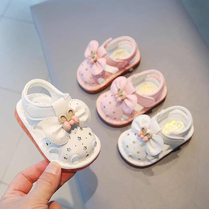 2024 verão bebê criança sapatos sandálias sola macia princesa chamando sapatos bonito sapatos de bebê sola macia sapatos