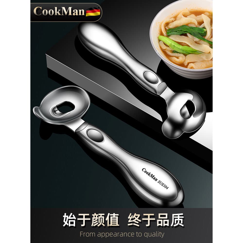 Novo estilo 304 faca de corte de macarrão de aço inoxidável Shanxi faca de corte de macarrão especial faca de corte de m