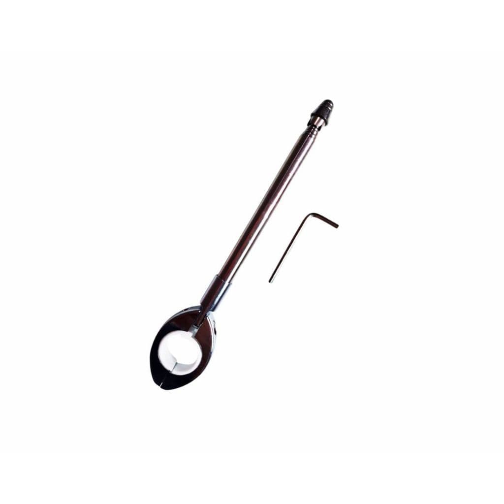 Antena Corta Pipa Moto Anti Cerol  Retrátil Guidão 7 Estágios  Para Motos  Aço Inox Antena de Guidão