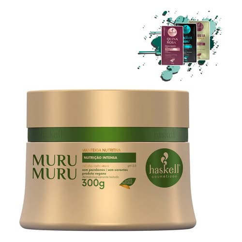 Máscara Hidratante 300gr Murumuru Haskell