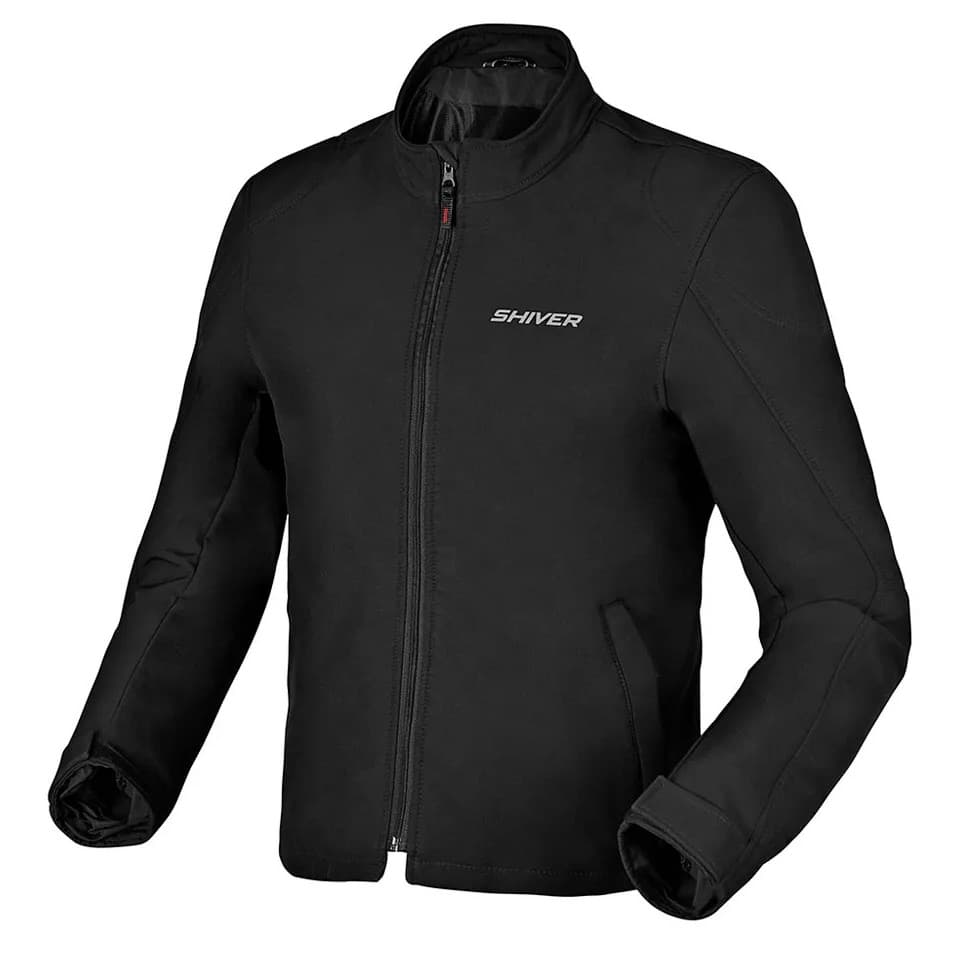 JAQUETA IMPERMEAVEL MOTO MOTOCICLISTA MOTOQUEIRO SHIVER LAGUNA NEOPRENE ESTILO CONFORTO + LUVA PILOTO ROCKET PRETA