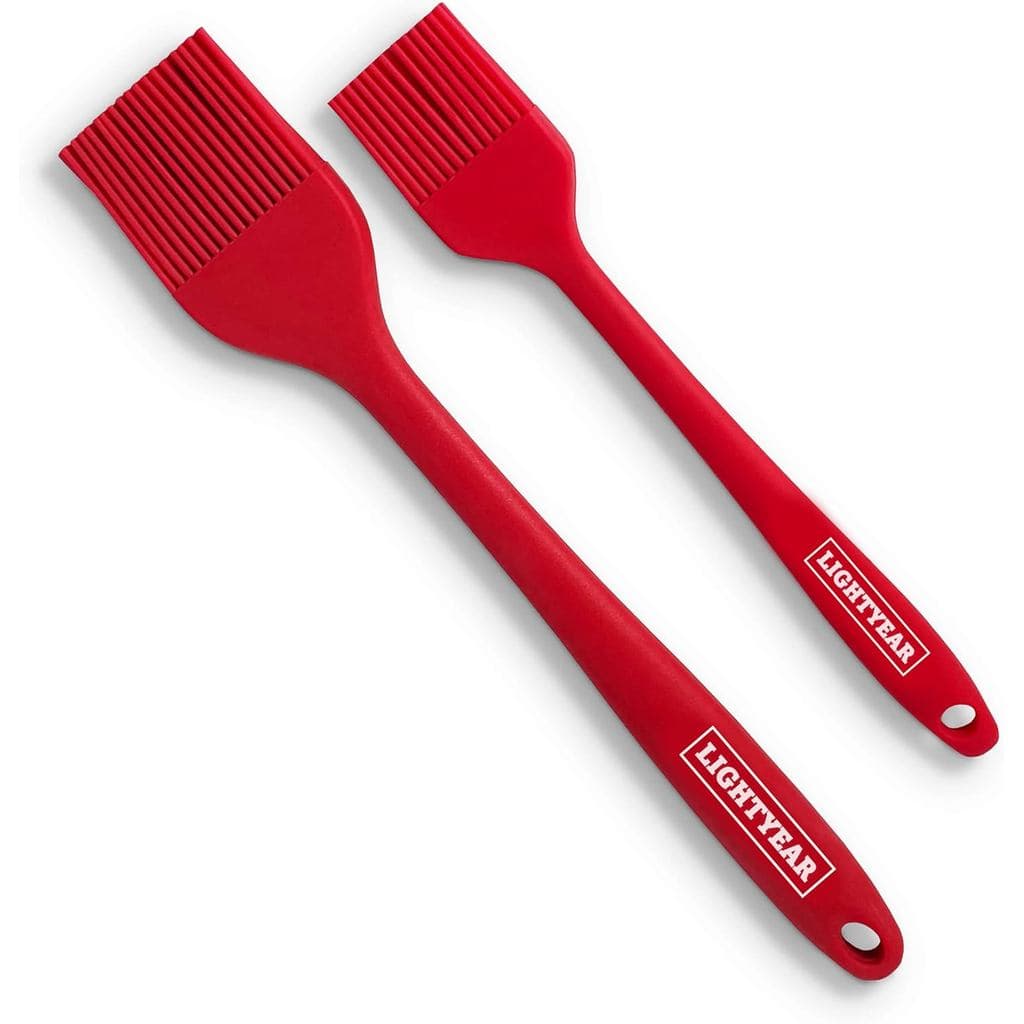 Conjunto de Pincéis de Silicone para Confeitaria Lightyear (2 Peças) 450 ° Pincel de Óleo Resistente ao Calor F para a S