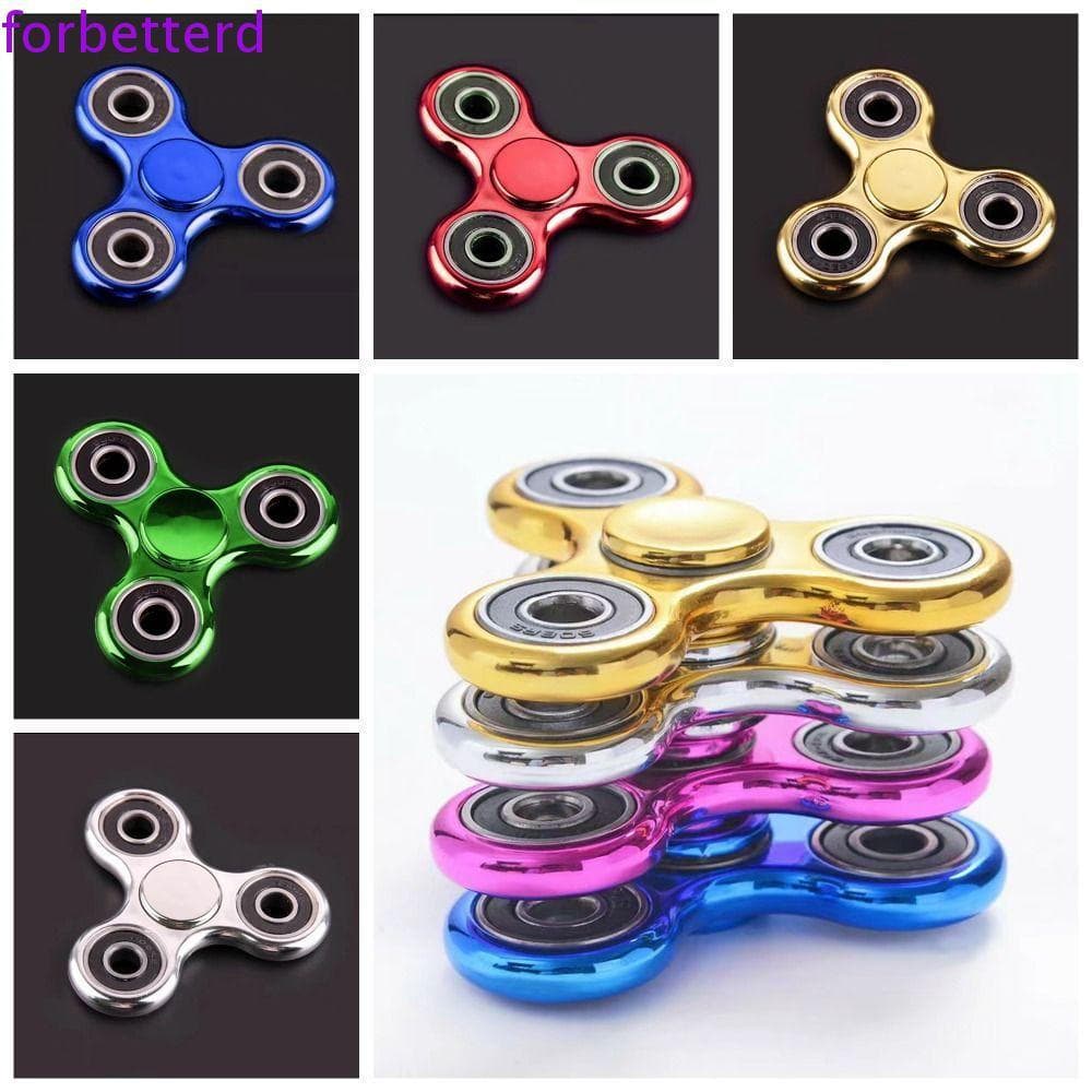 Girador De Mão FORBETTERD , Giroscópio De Três Dedos Com 4 Rolamentos , Brinquedo Interessante De Descompressão Na Ponta