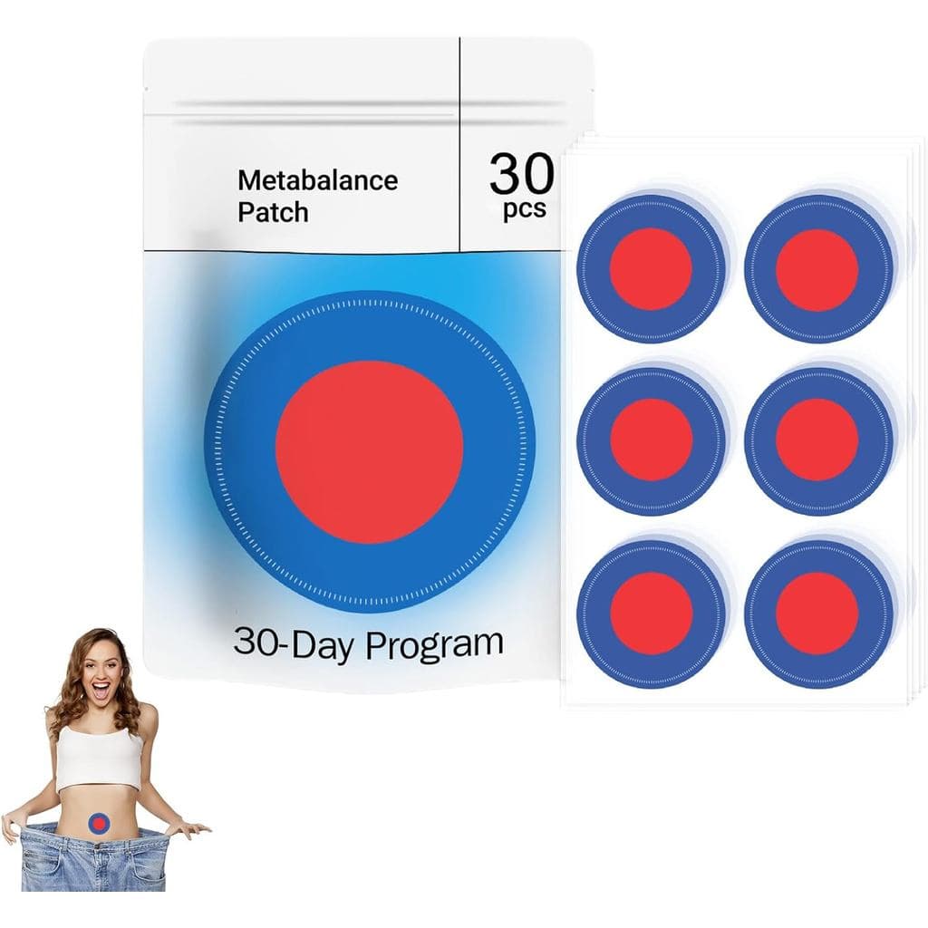 Purisaki Adesivos para Perda de Peso, Pacote com 30 Adesivos para Perda de Peso, Metabalance, Adesivo Emagrecedo