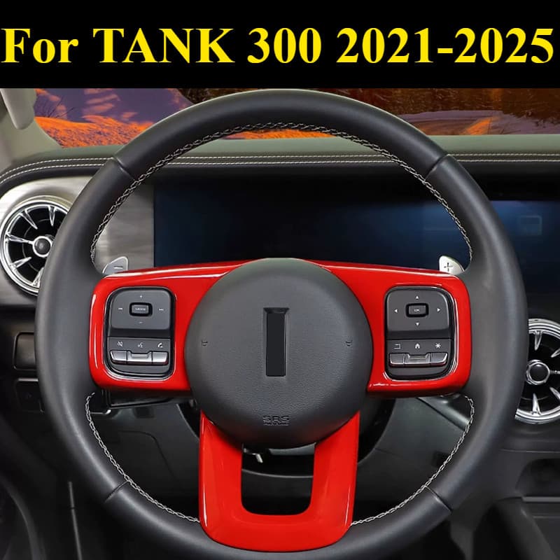 Para Tanque 300 Botão Do Volante Guarnição Capa Protetora Montagem Evitar Desgaste E Rasgo Acessório Carro