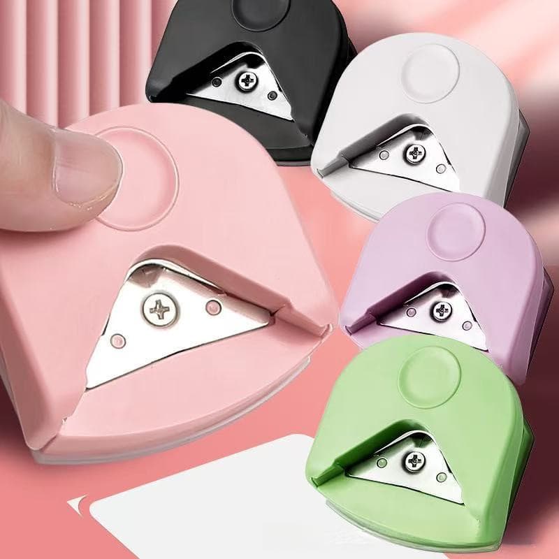 Universal R4 Chanfrating Rounder Card Foto Filme de vedação de plástico Ferramenta de corte de canto Crie facilmente ca