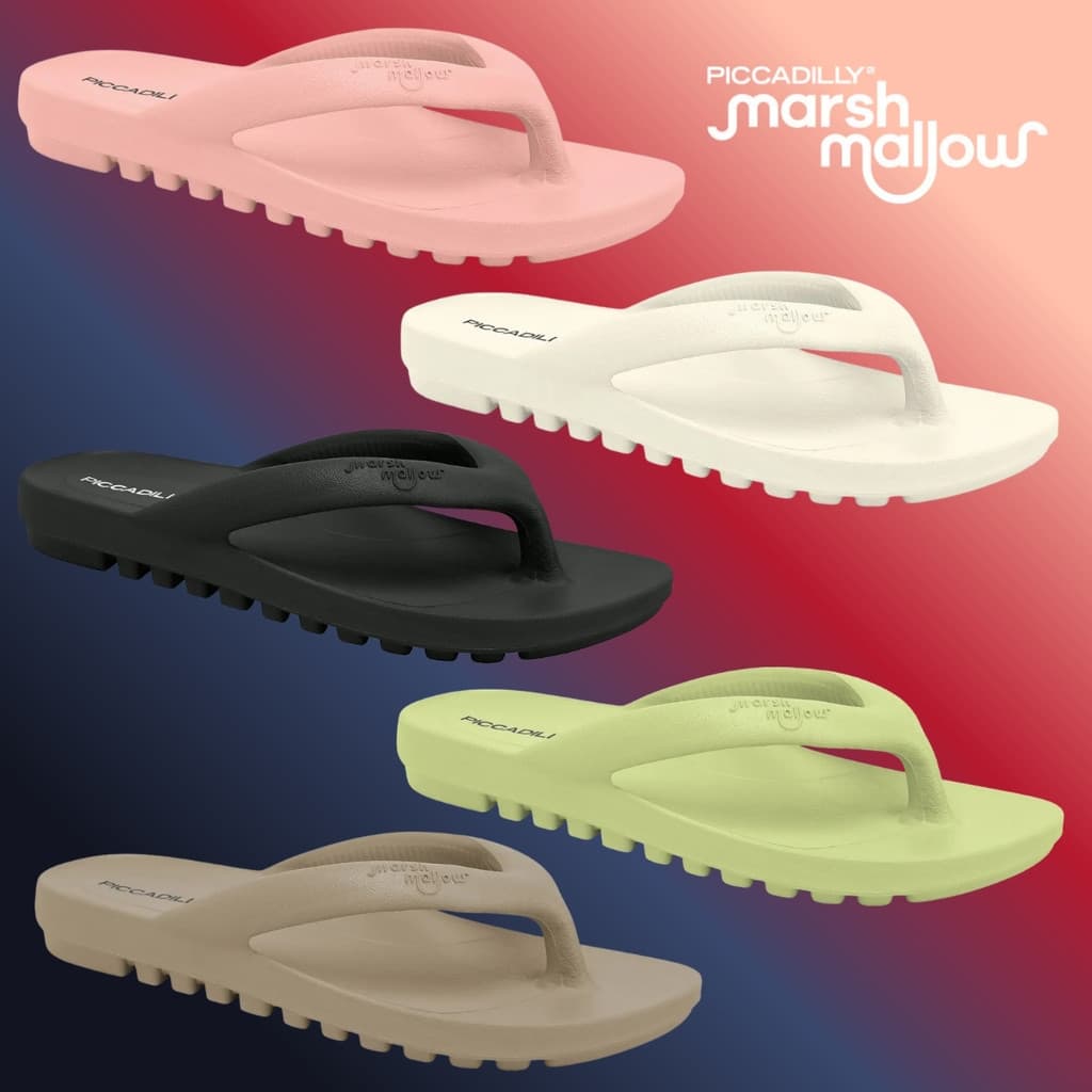 Chinelo Piccadilly Feminino Nuvem MarshMalow Original Leve Mães
