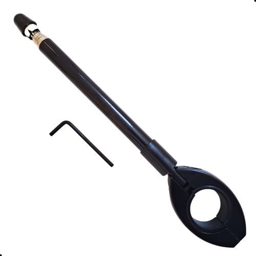 Antena Corta Pipa  Para Guidão Moto Retrátil Antena Corta Pipa Moto Retrovisor  Retrátil Anti Cerol Aço Inox Guidão