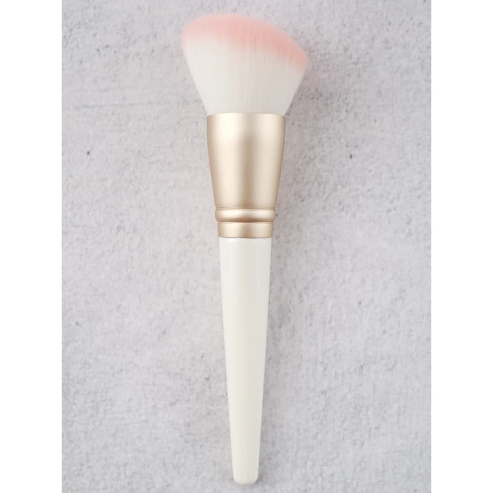 Jogar beleza pincel de maquiagem pônei recomendado em forma de arco cabeça oblíqua chanfrado Blush contorno escova peque