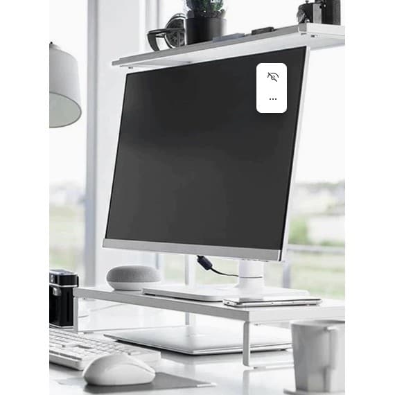 YAMAZAKI YAMAZAKI Suporte para teclado com Display de mesa de Metal do mesmo estilo Prateleira ajustável em altura de ca