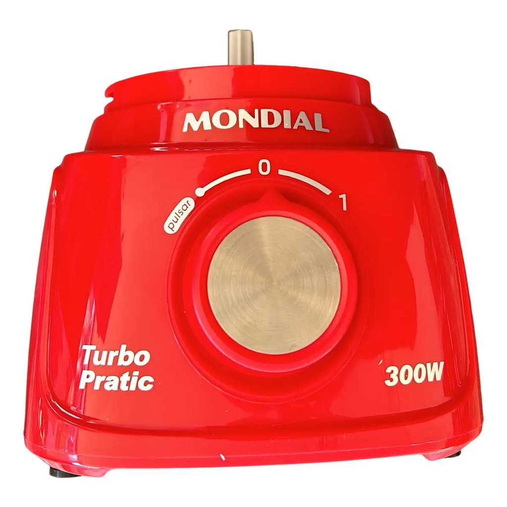 Corpo Com Motor Processador Mondial Mp16 Cor Vermelha 127v