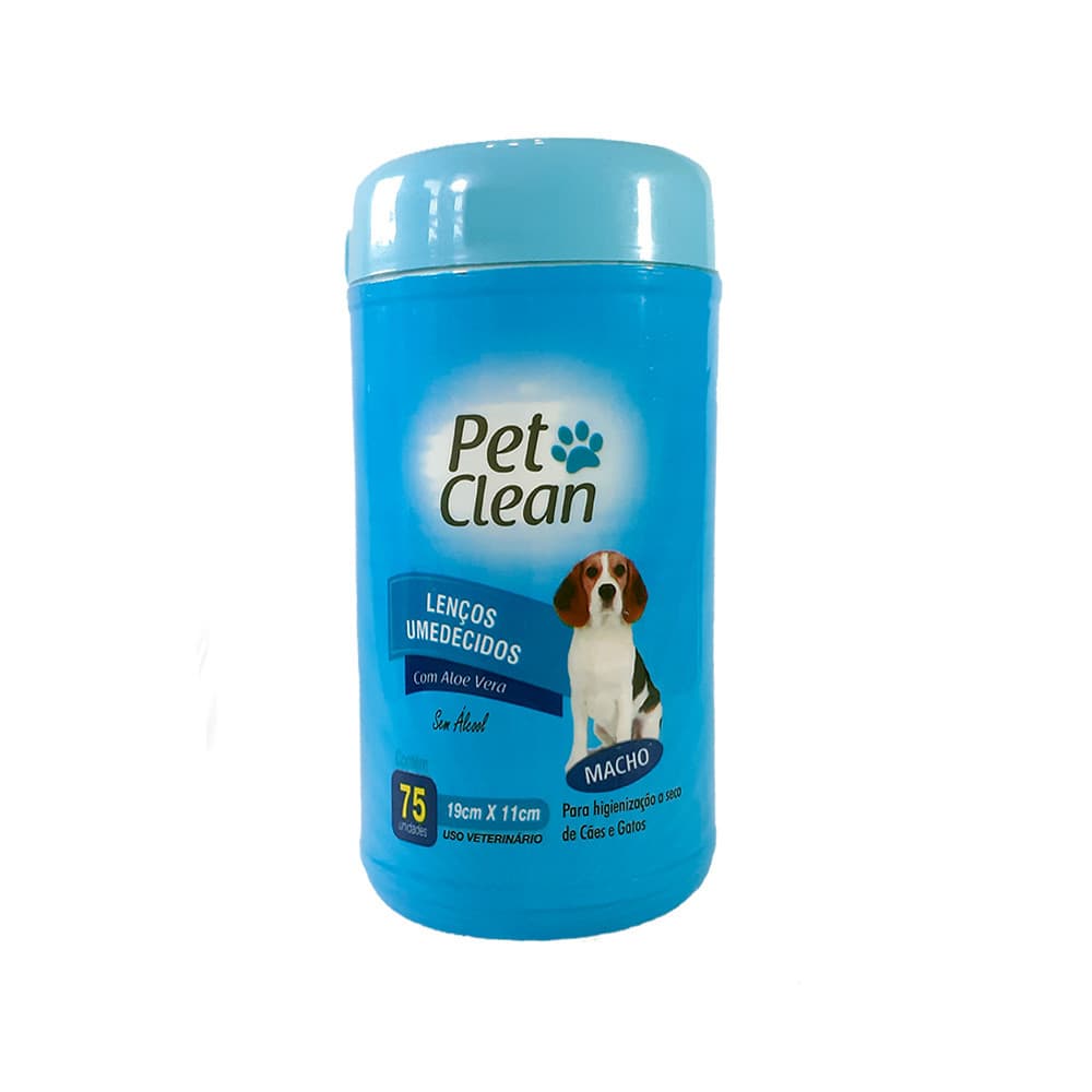 LENCO UMEDECIDOS MACHO PET CLEAN