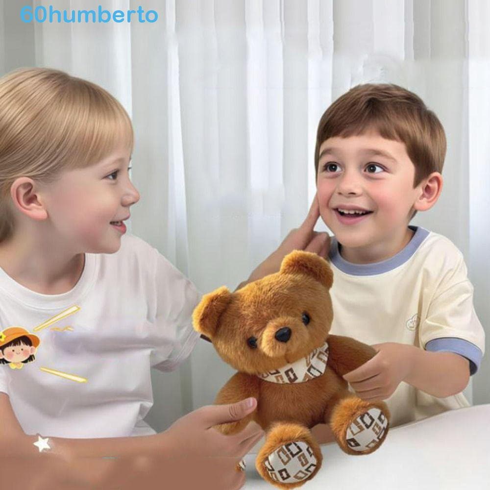 Boneca De Pelúcia De Coelho Com Orelha Caída HUMBERTO , Chaveiro Ursinho De Algodão PP Macio , Brinquedos De Música Sono