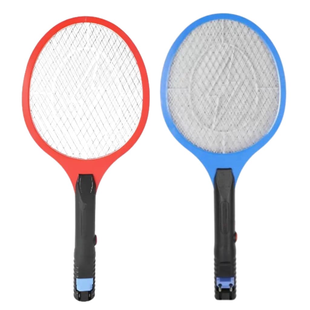 Raquete Elétrica Mata Insetos Recarregável Bivolt 110/220