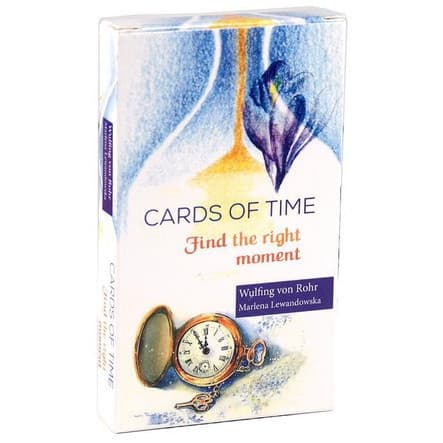 Cartas De Tempo Oraculo Encontrar À Direita Do Momento Tarot Cartões De Livro De Papel Instructions Espanhol Inglês Boar