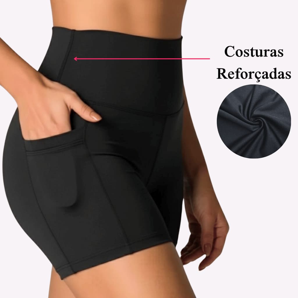 Short Fitness Feminino Perfeito Para Corrida Cores Universo Fitness 👑