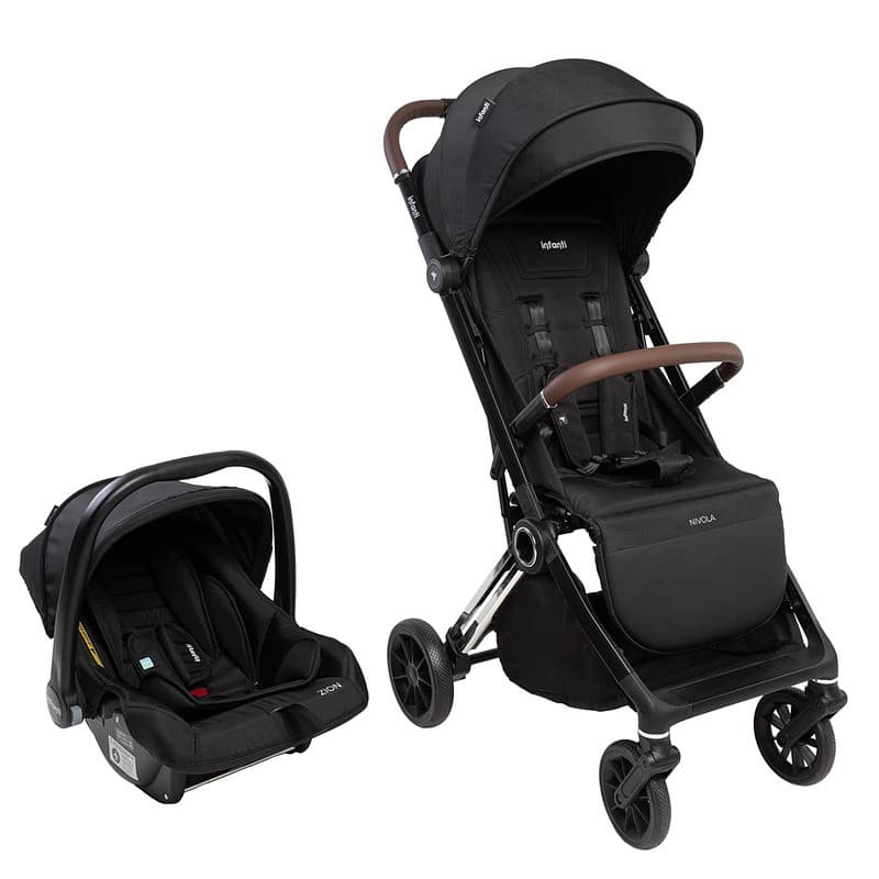 Carrinho Bebê Dobravel e Bebê Conforto Nivola System TS DUO Infanti