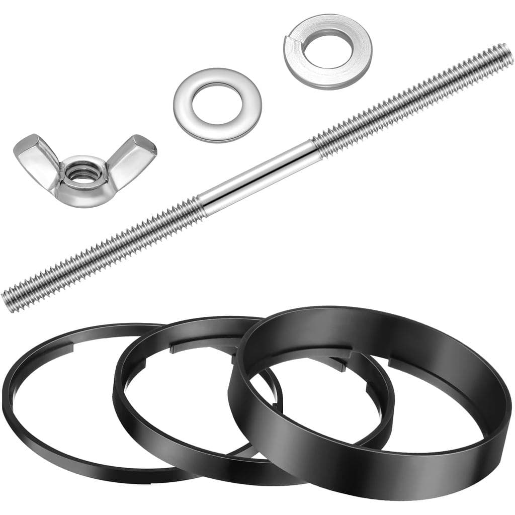 BBTO Kit de 4 Peças para Montagem de Filtro de Ar em Aço Inoxidável de 5 Polegadas, Parafuso de Montagem para Filtro de