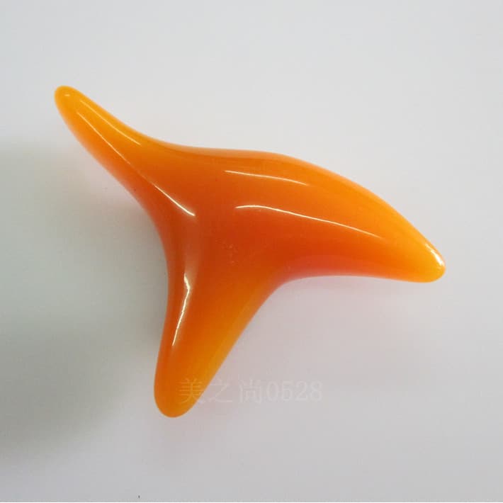 Triceratop pé terapia acupuntura vara resina cera de abelha Triceratops meridiano acupuntura vara massagem placa massage